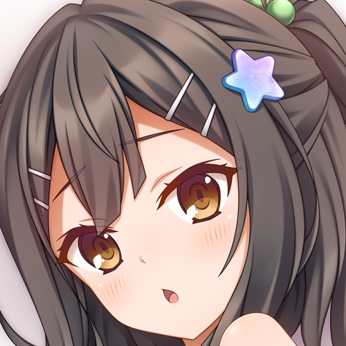 美遊 お顔アップ 表面
